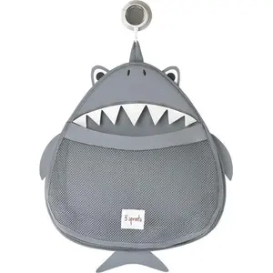 3 Sprouts Filet de rangement jouets de bain Requin pas cher