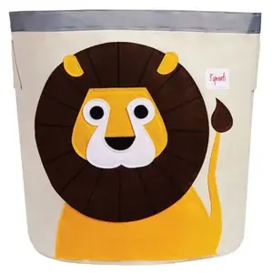 Sac à jouets Lion 3 Sprouts Jaune pas cher
