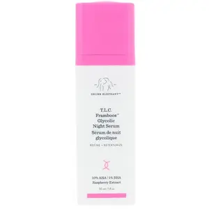 Drunk Elephant, Crème visage, Sérum T.L.C. Framboos  Sérum glycolique de nuit 30 ml (30 ml, Crème de nuit) pas cher