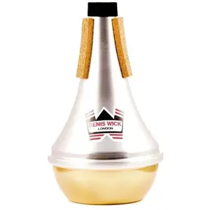 Denis Wick 5504B - Sourdine Trompette Ou Cornet Droite fond laiton pas cher