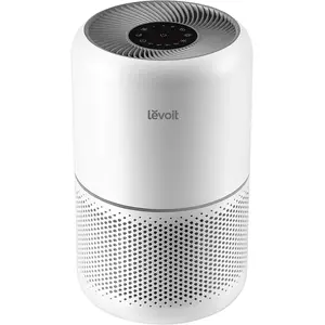 LEVOIT Purificateur d'Air Masion avec HEPA Filtre, CADR 187m³/h, 360° Purifier, 24dB Mode Veille, 100% Sans Ozone, avec 3 Vitesses, Minuterie, Capturer la Fumée Pollen Poussière Core 300 pas cher