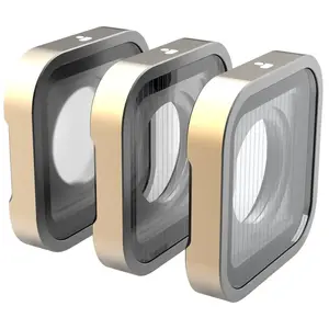 PolarPro - FX 3-Pack - Geschikt voor GoPro Hero 9, 10, 11, 12 & 13 - 3-Pack MistMorphic(1/4), BlueMorphic and SilverMorphic