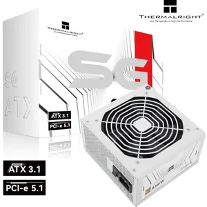 Alimentation PC modulaire - THERMALRIGHT SG850-W - 80+ Gold - Blanc pas cher