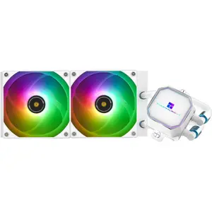 Thermalright Kit Watercooling AIO Frozen Prism RGB - 240mm (Blanc), Re...