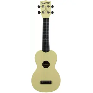 Kala KA-WMG-YL-S - Waterman, ukulélé soprano - Starlight Yellow Glow in the Dark pas cher