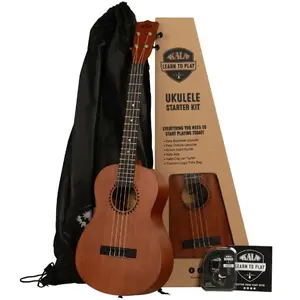 Kala Learn To Play Ukulele Baritone Starter Kit ukelele starterset pas cher