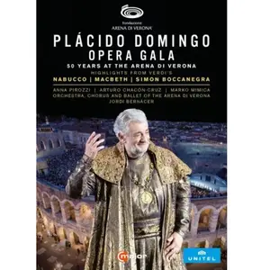 C MAJOR Plácido Domingo Opera Gala 50 ans aux Arenes de Verone DVD pas cher
