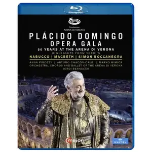C MAJOR Plácido Domingo Opera Gala 50 ans aux Arenes de Verone Blu-ray pas cher