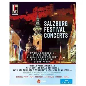 C MAJOR Concerts du Festival de Salzbourg Blu-ray pas cher