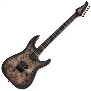 Schecter Schecter C-6 Pro - Guitare Électrique - Charcoal Burst