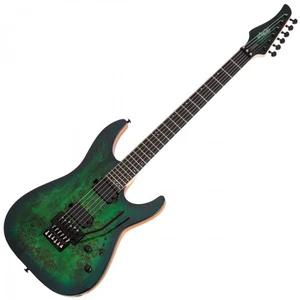 Schecter Schecter C-6 Pro Fr Floyd Rose- Guitare Électrique - Aqua Burst