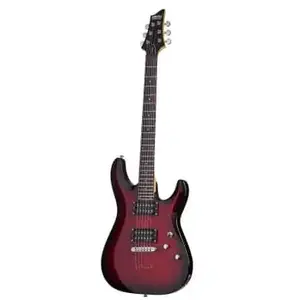 Schecter C-6 Plus See-Thru Cherry Burst elektrische gitaar pas cher