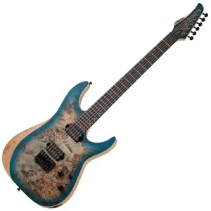 Comparateur de prix : Schecter Schecter Reaper 6 - Guitare Électrique - Sky Burst