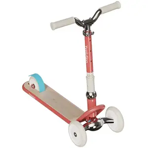 Yvolution Glider Classic Step Rood Driewieler Opvouwbaar Verstelbaar Stuur Stabiel & Veilig - Geschikt Vanaf 3 Jaar pas cher