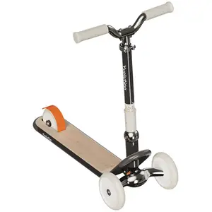 Yvolution - Glider classic step Blauw Opvouwbaar en verstelbaar pas cher