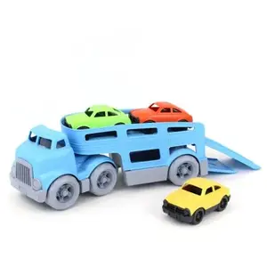Green Toys Camion transporteur de voitures pas cher