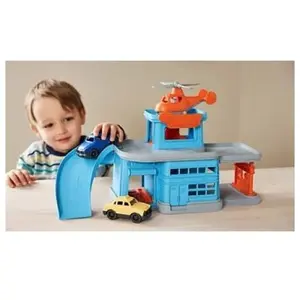 Garage Green Toys pas cher