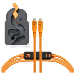 Tether Tools Kit LeverLock + cable Optima USB-C vers USB-C droit vers ... pas cher