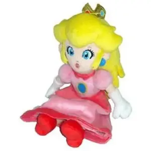 Little Buddy Super Mario All Star Collection 1418 Peach Stuffed Plush, 10 pas cher