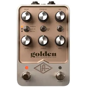 Universal Audio Golden Reverberator gitaareffect pedaal pas cher