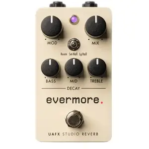 Comparateur de prix : Universal Audio Evermore Studio Reverb - Effect-unit voor gitaren