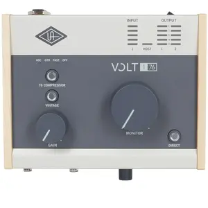 Universal Audio Volt 176 (USB), Interface audio, Gris pas cher