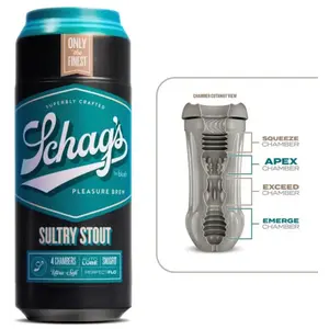 Blush Novelties Schag's - Sultry Stout Masturbator - Frosted pas cher