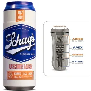 Blush Novelties Schag’s - Luscious Lager Masturbator - Frosted pas cher