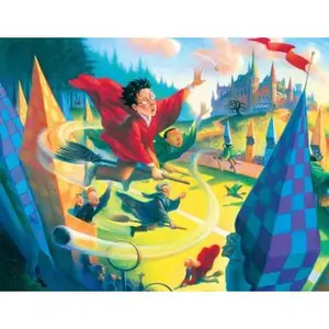 New York Puzzle Company Harry Potter - Quidditch York-Puzzle-HP1361 pas cher