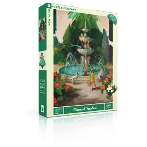 New York Puzzle Company Puzzel Mermaid Fountain - 1000 stukjes pas cher