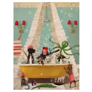 Comparateur de prix : New York Puzzle Company - Janet Hill Bubble Bath - 1000 stukjes puzzel