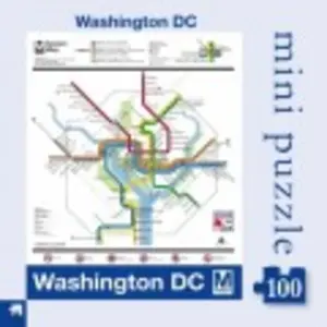 New York Puzzle Company DC Metro Map York-Puzzle-SW132 pas cher