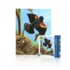 New York Puzzle Company Red-winged Blackbird York-Puzzle-CB1859 pas cher