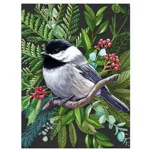 New York Puzzle Company Puzzel Black-capped Chickadee - 500 stukjes pas cher