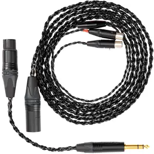 Câbles casques Audeze Câble XLR 1,9 m + Adaptateur XLR 4 pins vers 6,3... pas cher