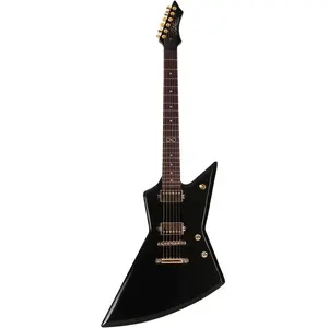 Chapman Guitars Ghost Fret Classic Manhattan Black elektrische gitaar pas cher