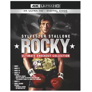 Import Coffret Rocky 6 Films Collection Blu-ray 4K Ultra HD