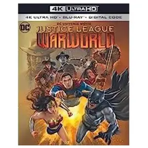 Import Justice League : Warworld Blu-ray 4K Ultra HD pas cher