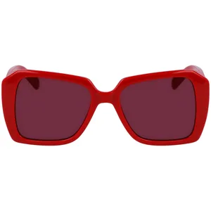 KARL LAGERFELD Lunettes de soleil pour fille, rouge, 6 1/2 pas cher