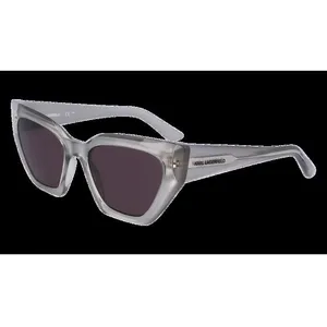 Lunettes de Soleil Aviator KARL LAGERFELD KL6145S 020 GREY - Femme pas cher