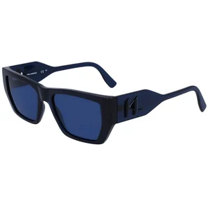 KARL LAGERFELD Lunettes de soleil, 404 Bleu foncé, taille unique pas cher