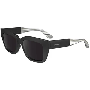Calvin Klein Lunettes de soleil femme, Black, taille unique pas cher