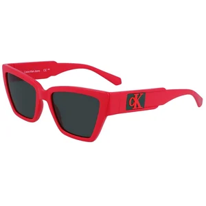 Calvin Klein Jeans Lunettes de Soleil Femme, Corail, taille unique pas cher
