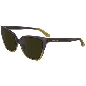Calvin Klein Lunettes de soleil, 516 Violet/Beige, 57 pas cher