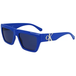 Calvin Klein Lunettes de soleil homme, Bleu, taille unique pas cher