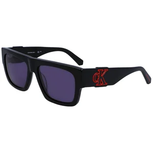 Calvin Klein Lunettes de soleil homme, Black, taille unique pas cher