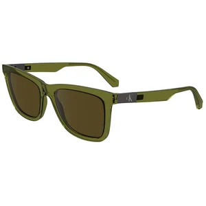 Calvin Klein Lunettes de soleil, Kaki, taille unique pas cher
