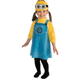 Déguisement Minion Dave - Fille - Jaune - RUBIES - Les Minions pas cher