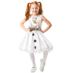 Rubies Déguisement Olaf animé La Reine des Neiges 2 luxe fille pas cher