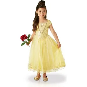 Déguisement luxe La Belle et la Bête - RUBIES - Belle - Jaune - Enfant - Disney Princesses pas cher